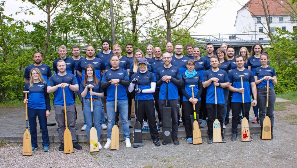 Das Drachenbootteam der Firma REINTJES.