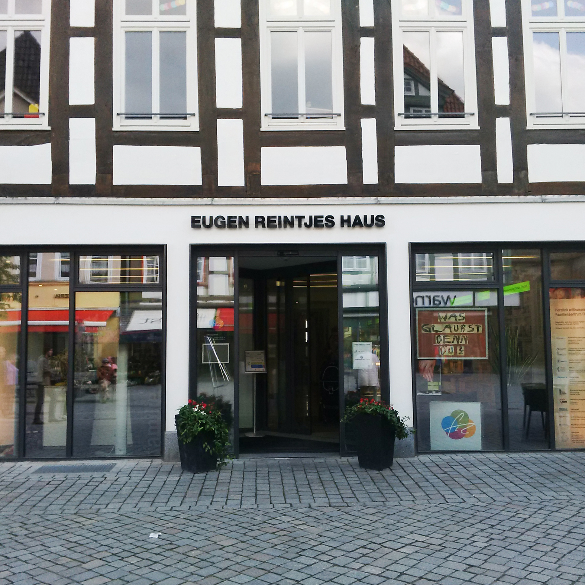 Das Eugen-Reintjes-Haus in der Hamelner Innenstadt.