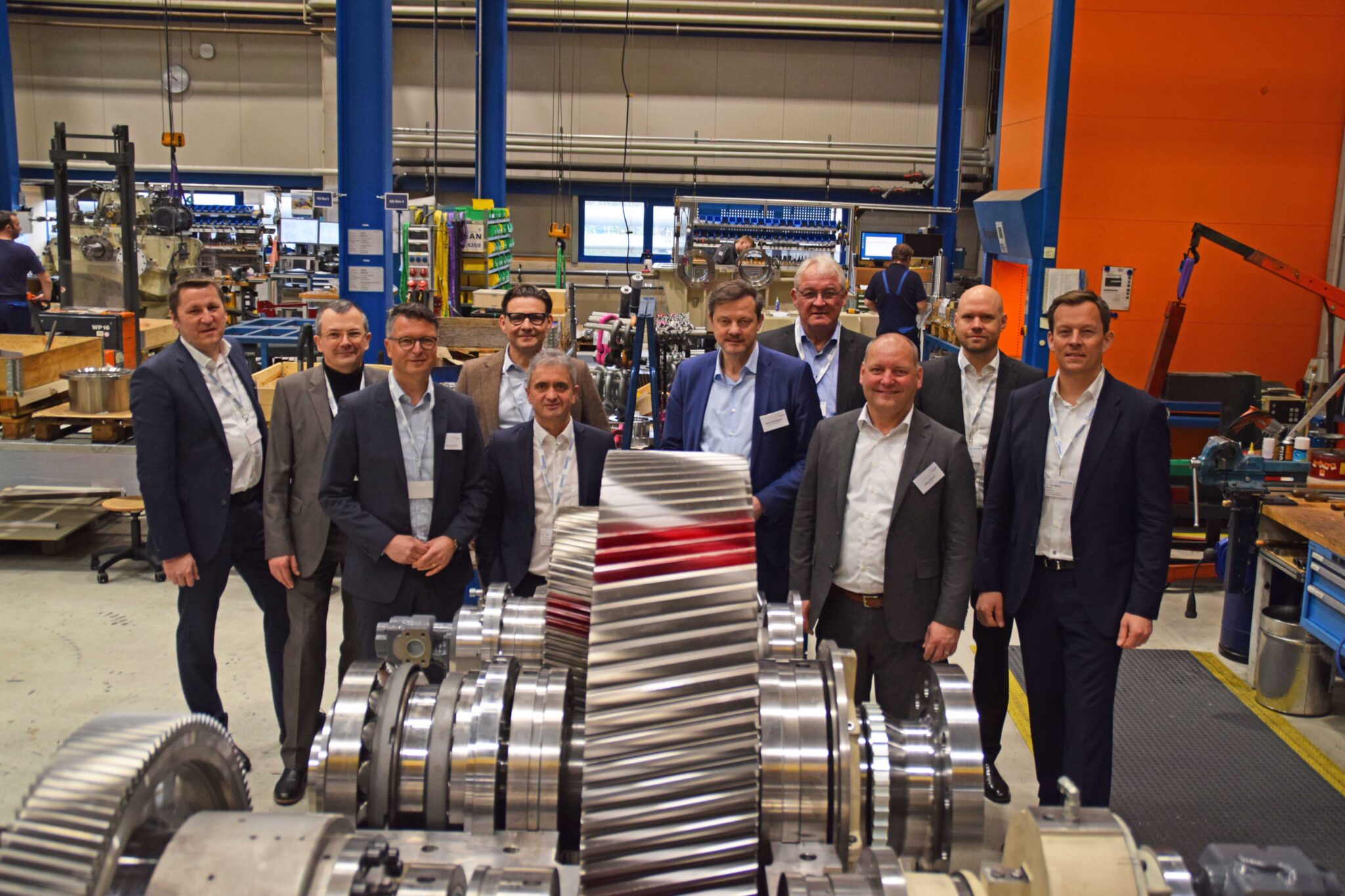 Der VDMA-Fachverband zu Besuch bei REINTJES.