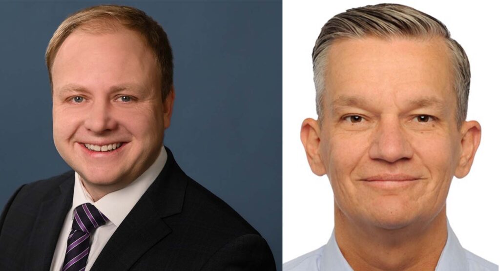 Die beiden neuen Bereichsleiter André Powilleit und Christian König.