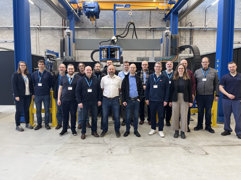 Kick-off-Meeting bei REINTJES anlässlich des neuen Projekts rund um den XXL-3D-Drucker.